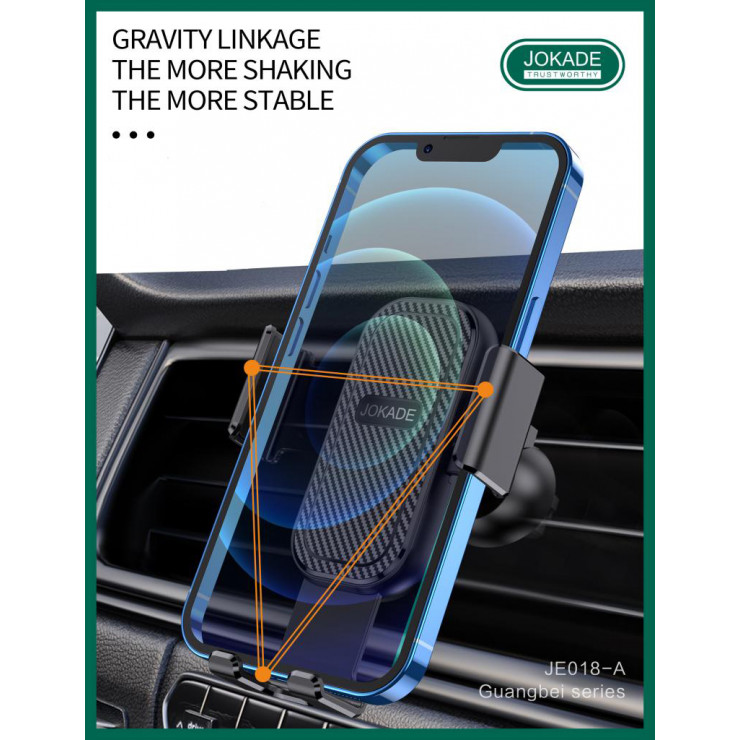 Suport auto pentru telefon Jokade JE018-A — fotografia 5