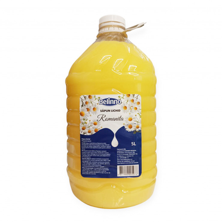 Sapun lichid Belinno, romanita, 5 L