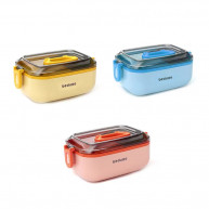 Caserola lunch-box cu furculiță Beduso