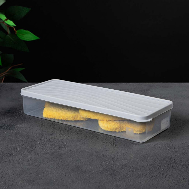 Caserola pentru congelare cu capac 1 L DecoBella
