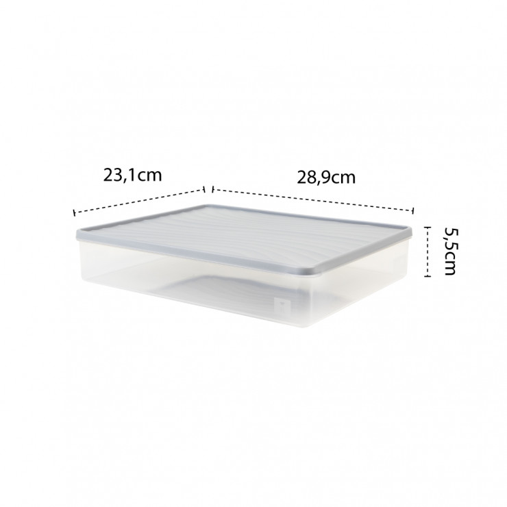 Caserola pentru congelare cu capac 3 L DecoBella