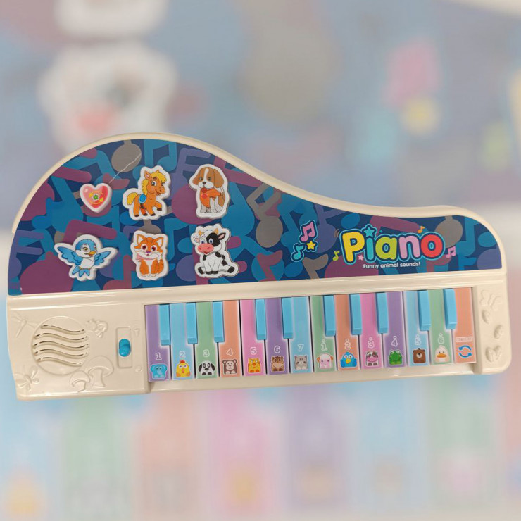 Pian electronic Yali Toys / note / sunete animale