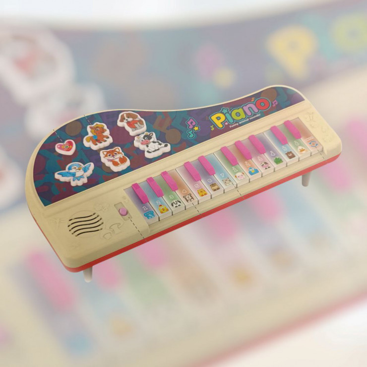 Pian electronic Yali Toys / note / sunete animale