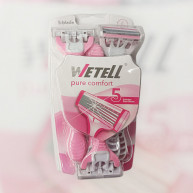 Aparat de ras WeteLL pure comfort 5 lame / 6 buc