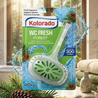 Блок-Освежитель KOLORADO, лесной аромат, 40 гр