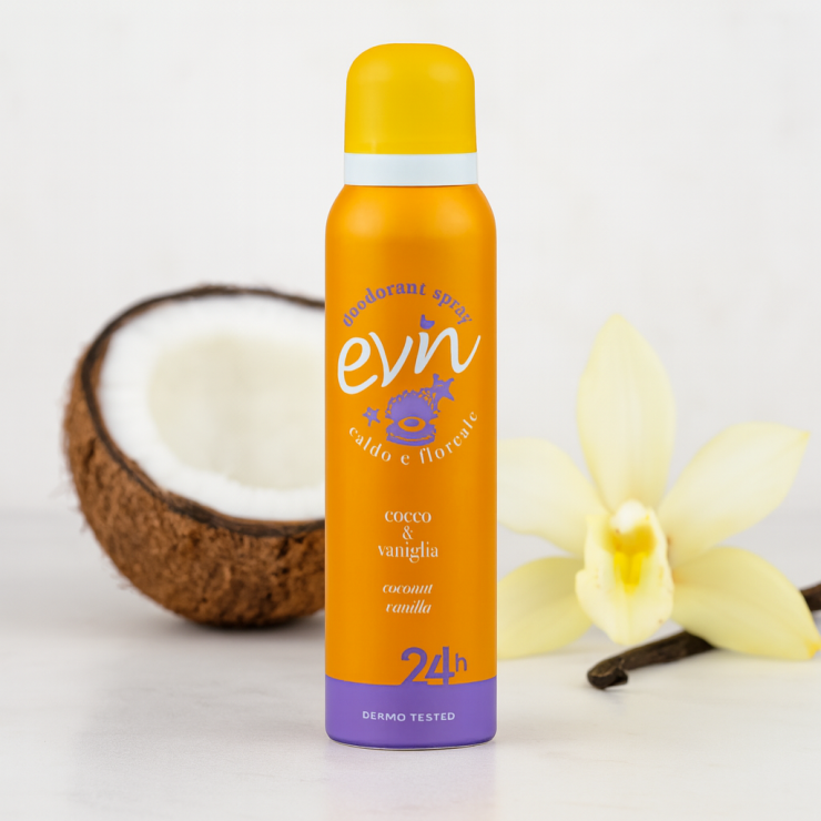 Deodorant Evin Cocco & Vaniglia 150 ml