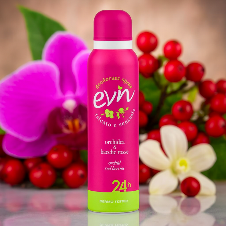 Deodorant Evin Orhidea & Bacche rosse 150 ml / 24H