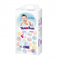 Scutece-chilotel pentru copii YokoSun Japan Quality (12-20 kg), XL, 38 buc