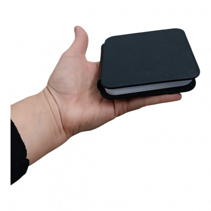 Oglinda cu iluminare led si suport pliabil, 9,5 x 10 cm — fotografia 4