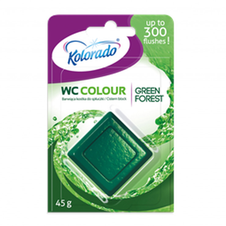 Pastile rezervor WC KOLORADO green 1 buc (verde)