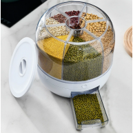 Dozator rotativ pentru cereale, 6 sect. 4,5L