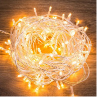 Ghirlanda, 200 lampi LED, lumina calda, 16 m