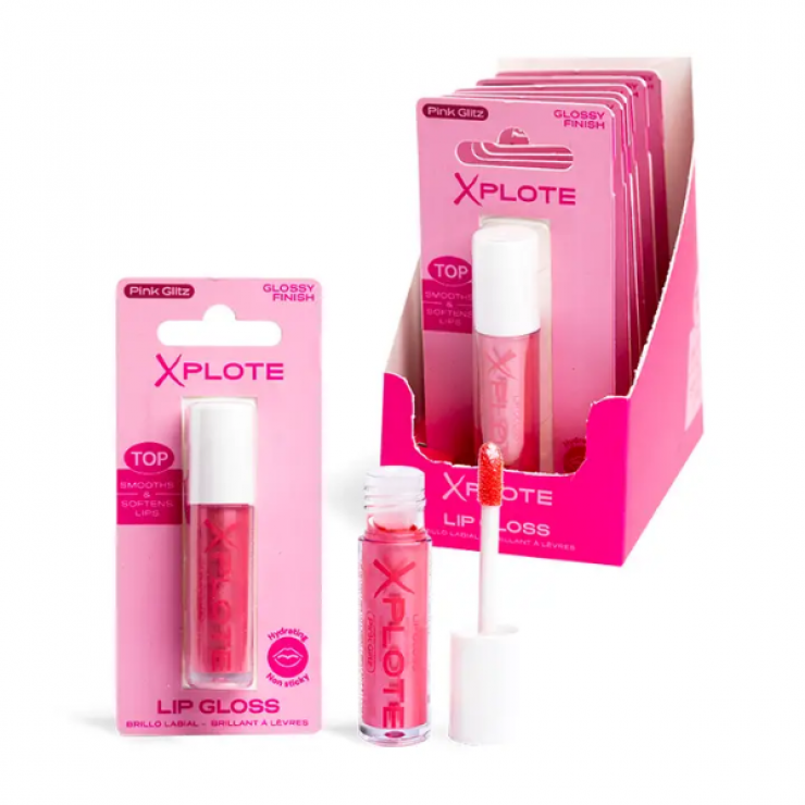 Gloss de buze XPLOTE Pink Glitz — fotografia 5
