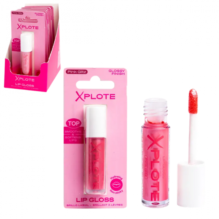 Gloss de buze XPLOTE Pink Glitz