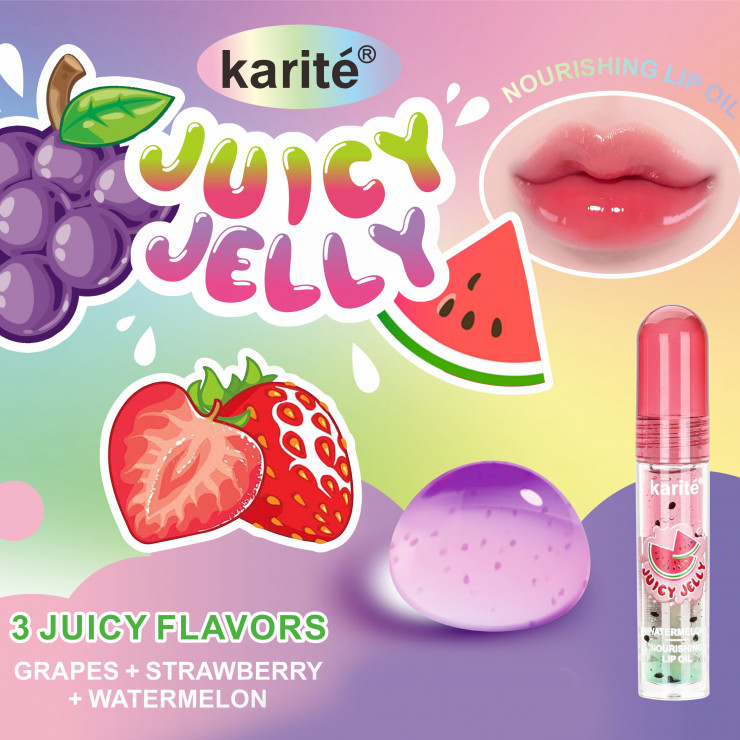 Ulei pentru buze Karite, Juicy Jelly, 4,5ml — fotografia 2