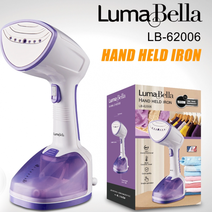 Fier de calcat cu abur LumaBella,1500W, LB-62006
