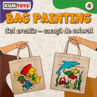 Set creativ-sacosa de colorat Kum Toys Redka, 4+
