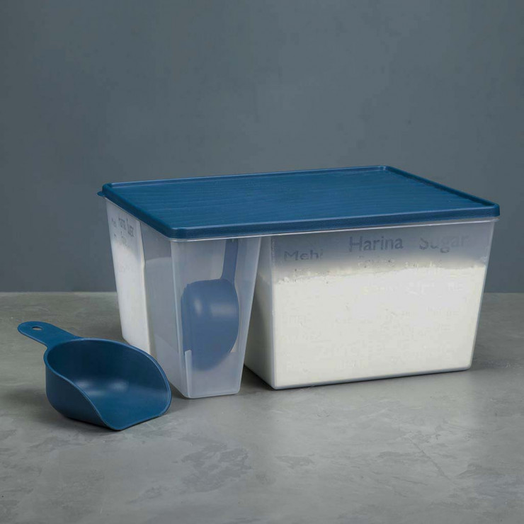 Caserola cu lingură pentru făină și alte cereale DecoBella CleanSpoons — fotografia 6