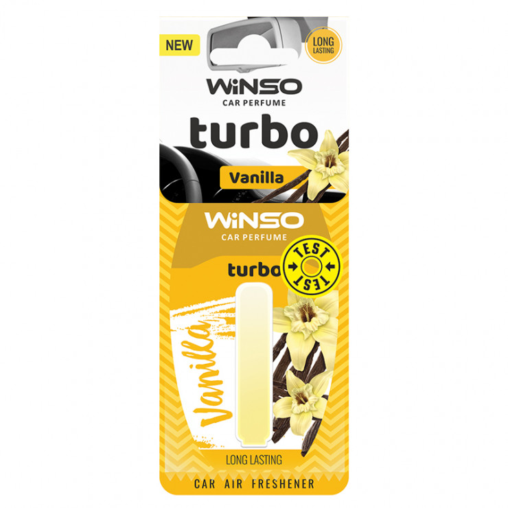 Odorizant WINSO, pentru automobil, Turbo Vanilla, 5 ml