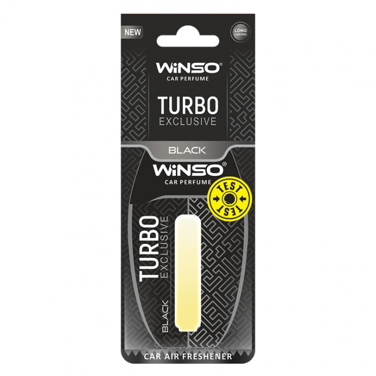 Odorizant auto WINSO Turbo Exclusive Black, 5 ml