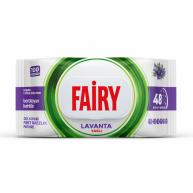 Servetele umede, pentru curatare FAIRY, Lavender, 100 buc