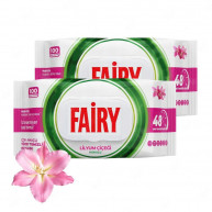 Servetele FAIRY, umede, pentru curatare, Lily, 100 buc