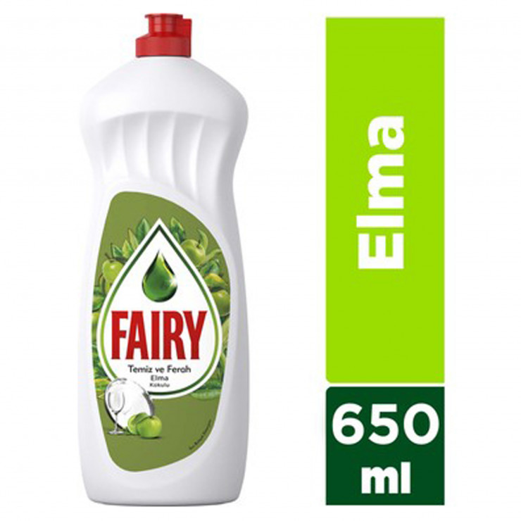 Detergent de vase FAIRY Apple 650 ml (mar verde)