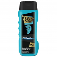 Sampon + gel de dus Hobby Men Arctic, 400 ml