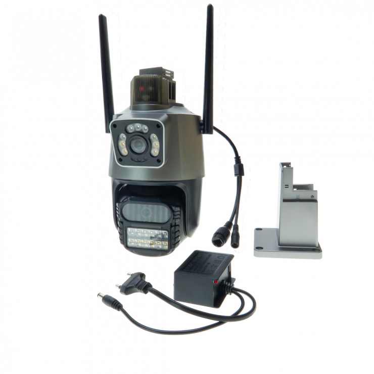 Camera de supraveghere video WI-FI, Smart Camera P11-6MP, rotativa — fotografia 2