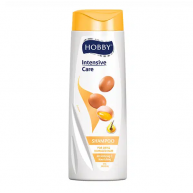 Sampon Hobby, pentru par uscat si deteriorat, Egg Protein, 500 ml