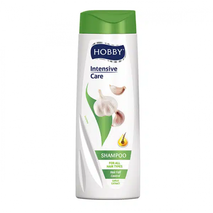 Sampon Hobby, pentru toate tipurile de par, Garlic, 500 ml