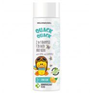 Sampon QUACK QUACK, pentru copii cu sumac si musetel 3+, 200 ml
