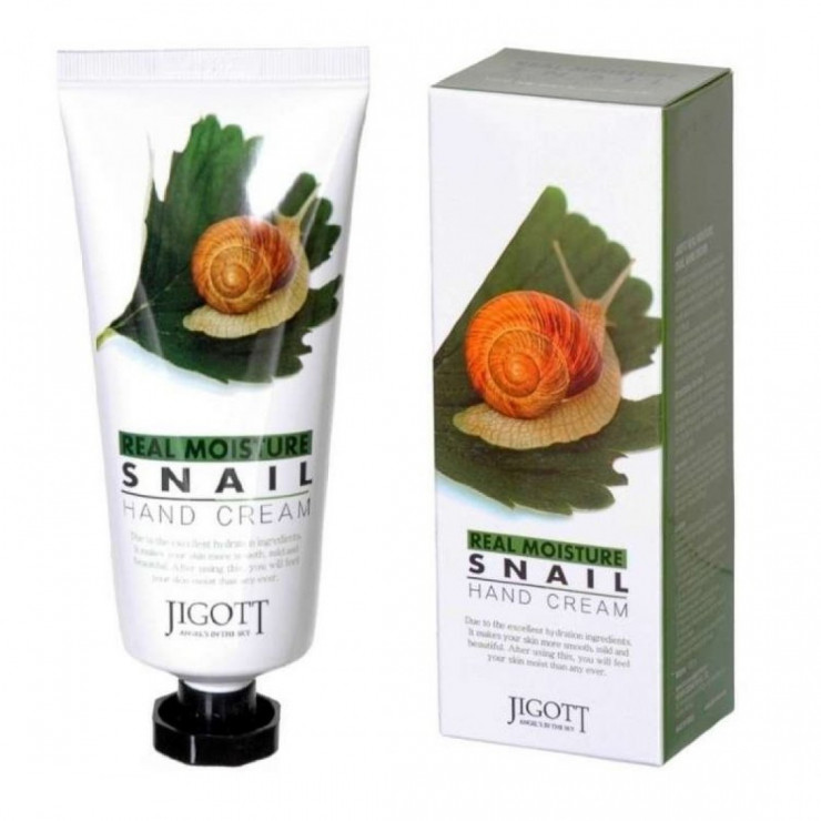 Crema JIGOTT, pentru maini, cu extract de melc, 100 ml