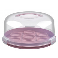 Suport rotund pentru prajituri si briose Gondol TASTY 280x145mm