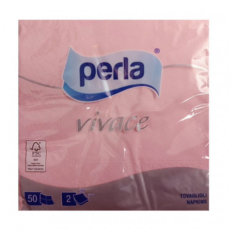 Servetele Perla Vivace 50 buc / 2 str / 33x33cm