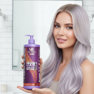 Șampon pentru neutralizarea nuanțelor galbene SHINY Beauty 1 Litru