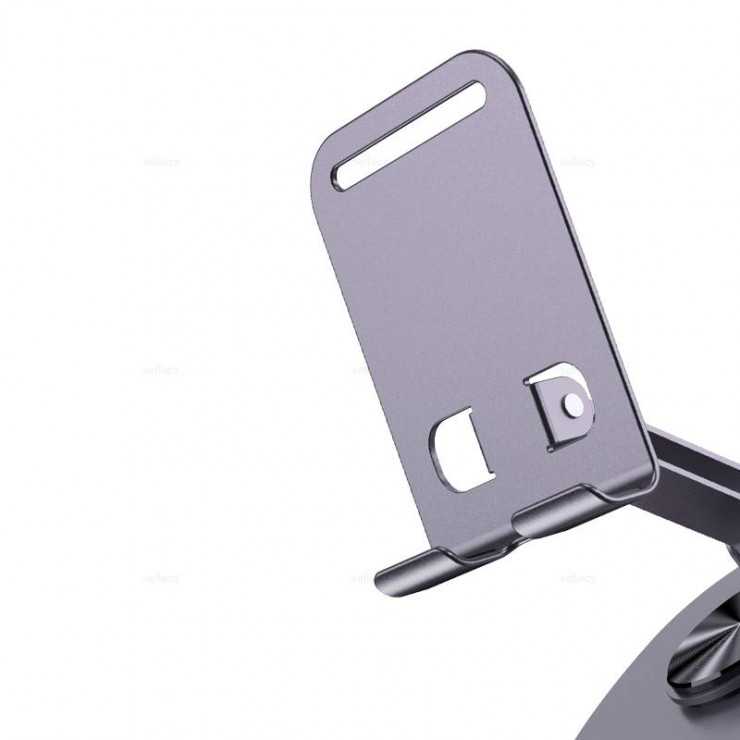 Suport rotativ pentru telefon, metalic, Jokade JE050 — fotografia 3