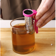 Infuzor ceai, pentru cana, cu fixator
