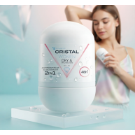 Antiperspirant CRISTAL women, Dry&Protection 48h, For Better Life, 50 ml