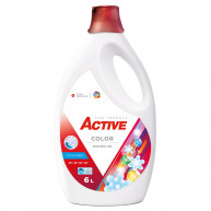 Detergent lichid Active Color (rufe colorate) 6Lit