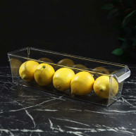 Organizator frigider DecoBella, Extra rezistent, 2 Litri