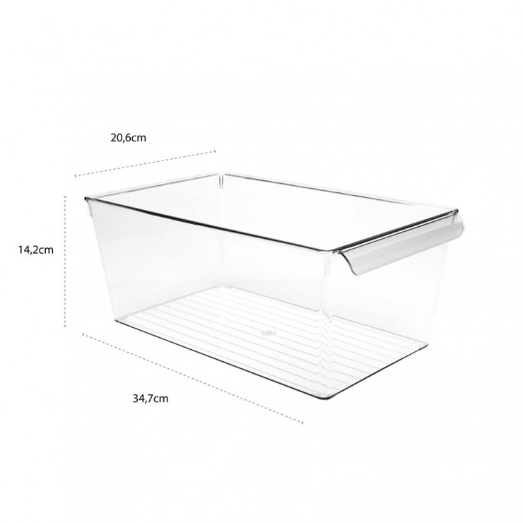 Organizator frigider DecoBella, Extra rezistent, 7 Litri — fotografia 3