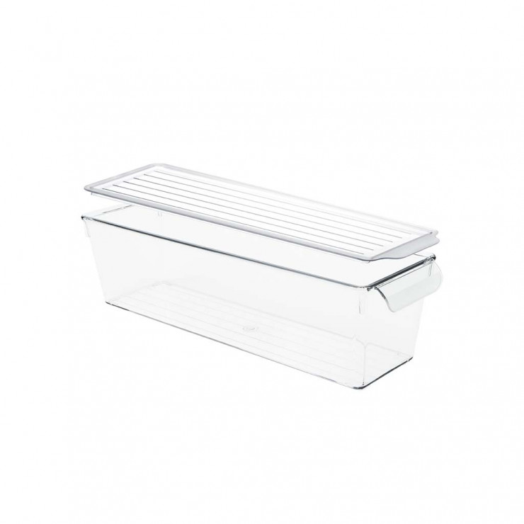Organizator cu capac, pentru frigider DecoBella, Extra rezistent, 2 Litri — fotografia 4