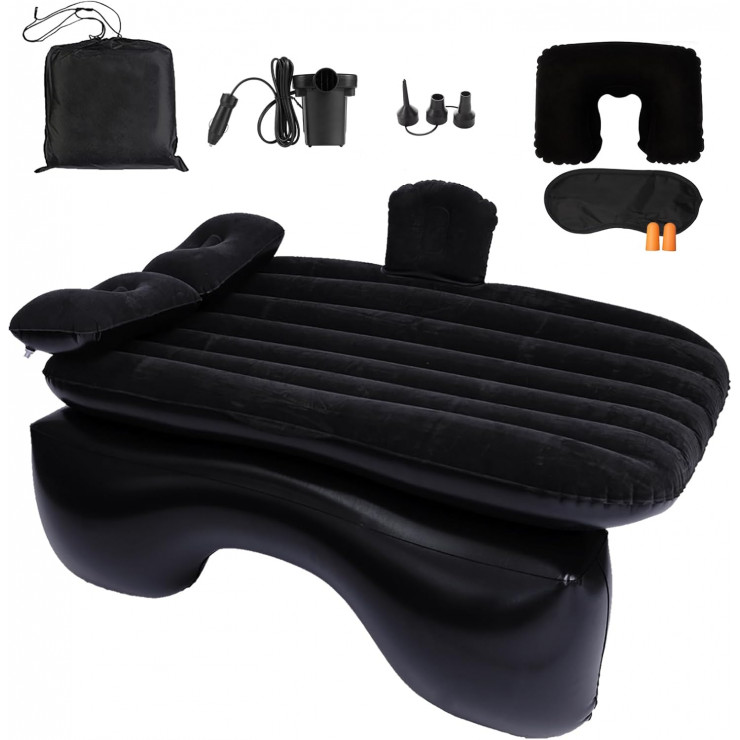 Saltea gonflabilă pentru automobil cu pompă de aer 85 x 135 cm — fotografia 5