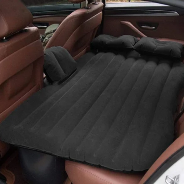 Saltea gonflabilă pentru automobil cu pompă de aer 85 x 135 cm — fotografia 3