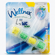 Odorizant-bloc Wellnax, WC, Lemon Strong Effect, 50 gr