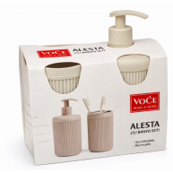 Set de organizatoare pentru baie Voce, ALESTA, 2 buс