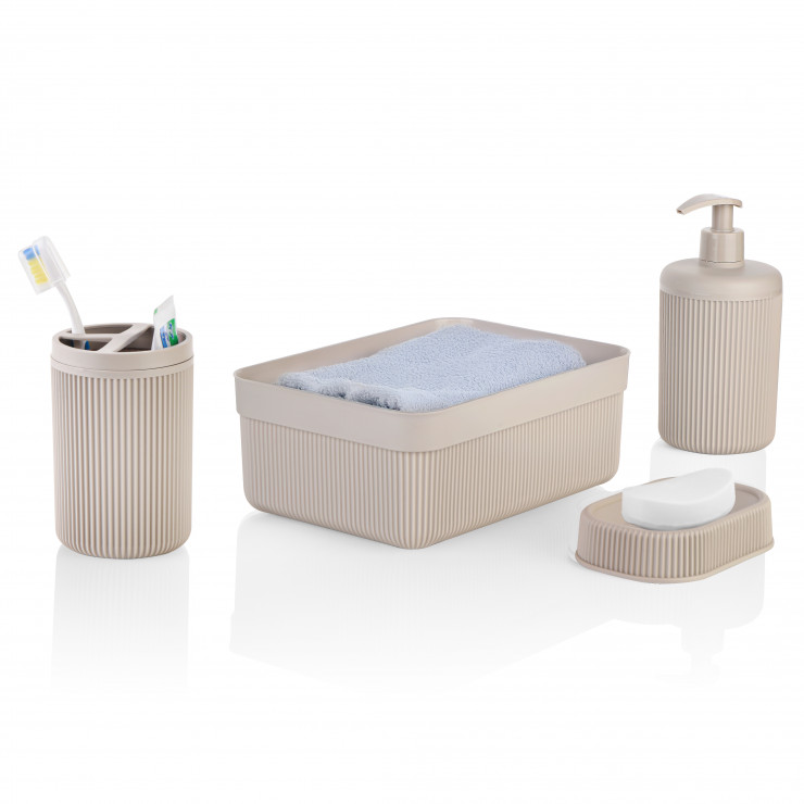 Set de organizatoare pentru baie Voce, ALESTA, 4 buс