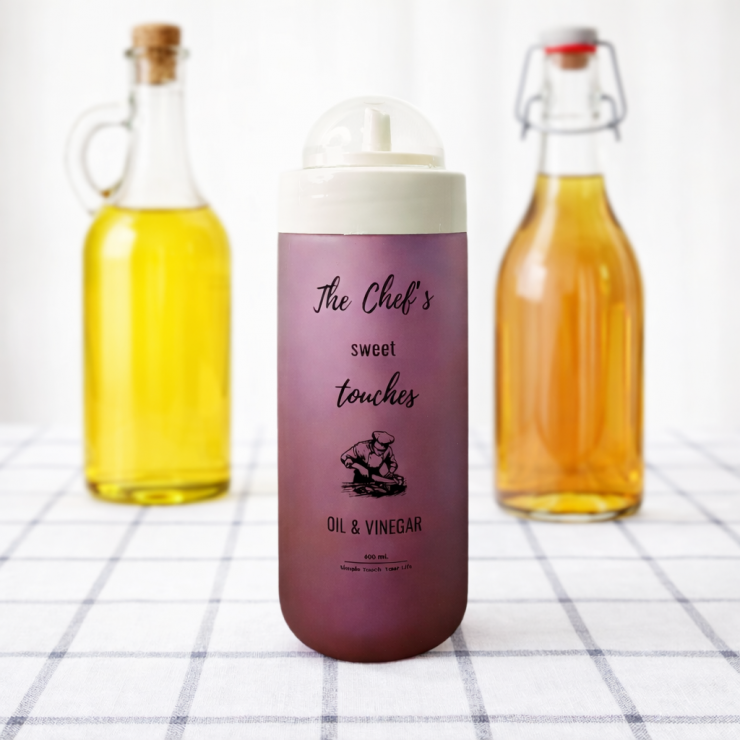 Sticla pentru ulei sau otet Voce, din sticla, LA VENTA, 500ml — fotografia 4