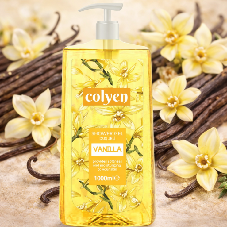 Gel de dus COLYEN, VANILLA, 1000 ml